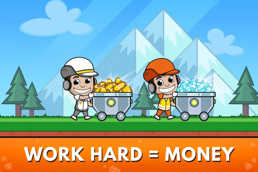 Idle Miner Tycoon Mod Ekran Görüntüsü 1