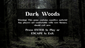 Dark Woods Schermafbeelding 0