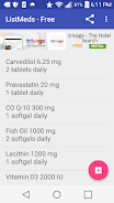 ListMeds ภาพหน้าจอ 0