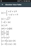 Math Formulas Algebra Captura de pantalla 3