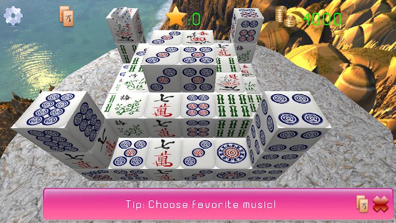 Mahjong Cubic 3D Captura de pantalla 1