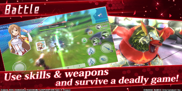 SAO Integral Factor - MMORPG Screenshot 2