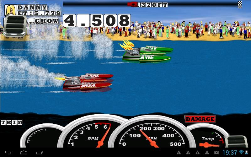 Drag Racing Boats Captura de tela 1