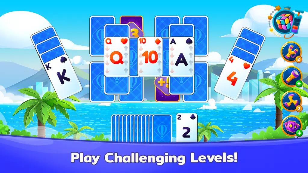 SoliTown – Solitaire Tripeaks Скриншот 3
