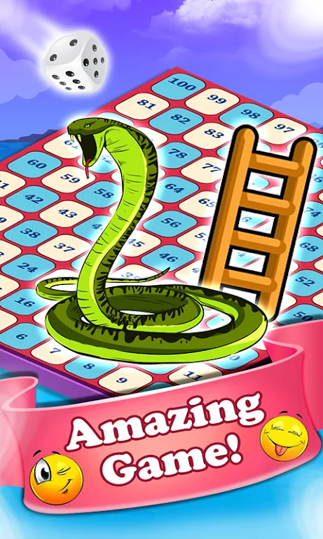 Snakes and Ladders Dice Game ဖန်သားပြင်ဓာတ်ပုံ 3