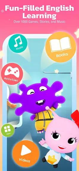 Galaxy Kids - Learning English Captura de tela 1