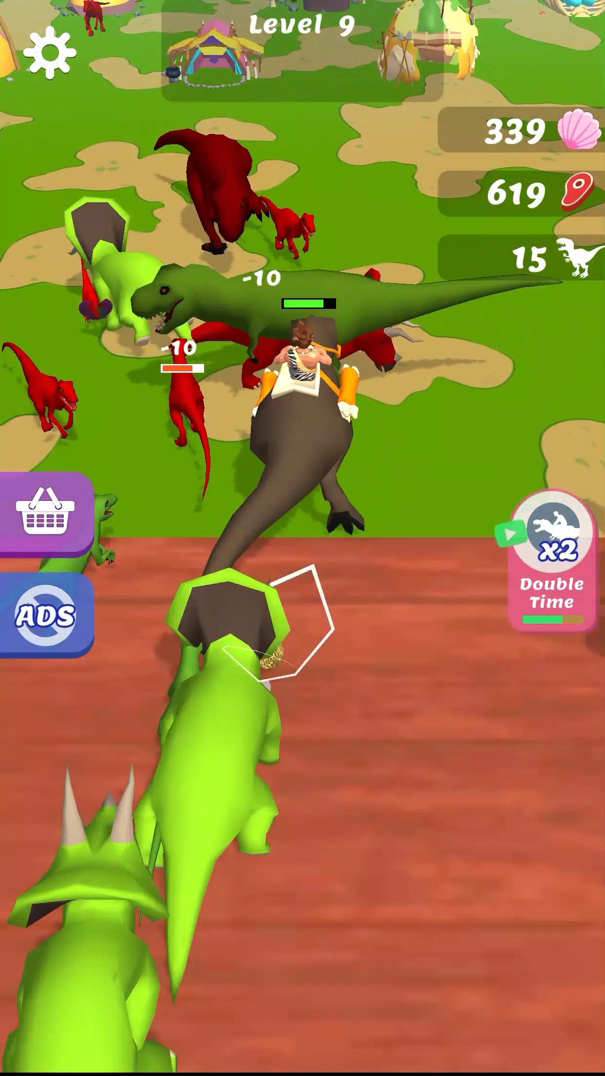 Dino Islands: Collect & Fight Capture d'écran 3