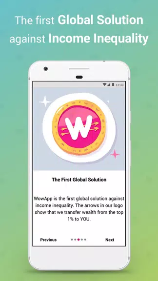 WowApp - Earn. Share. Do Good Ekran Görüntüsü 0