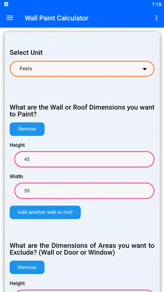 Wall Paint Calculator應用截圖第0張