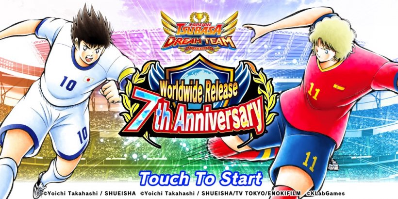 Captain Tsubasa: Dream Team이 다양한 캠페인으로 7주년을 기념합니다.