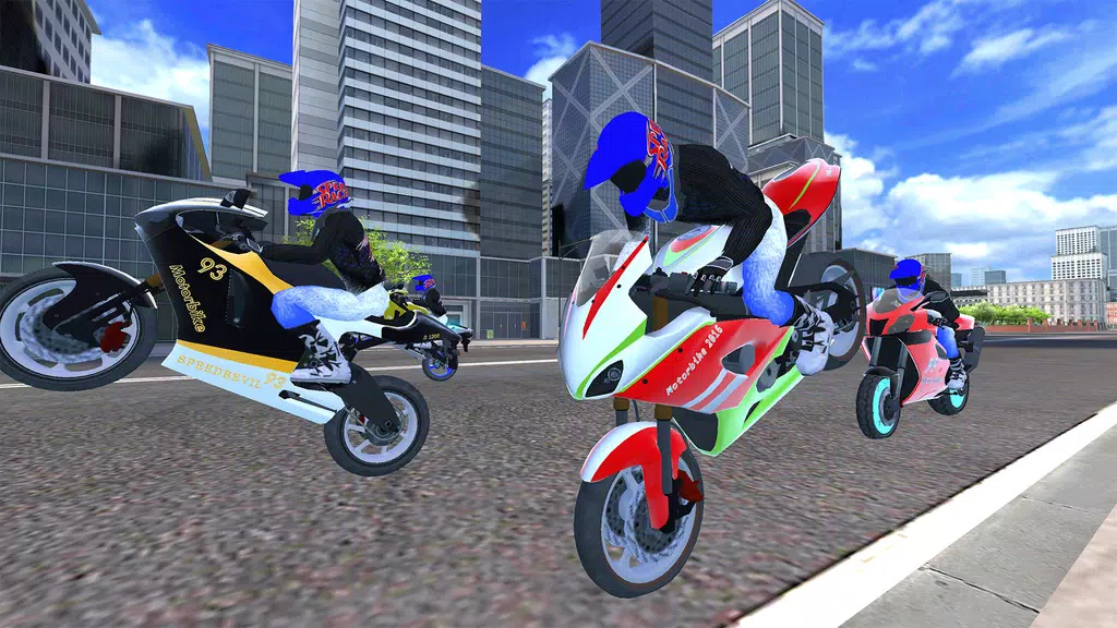 Real Moto Bike City Racing Captura de pantalla 2