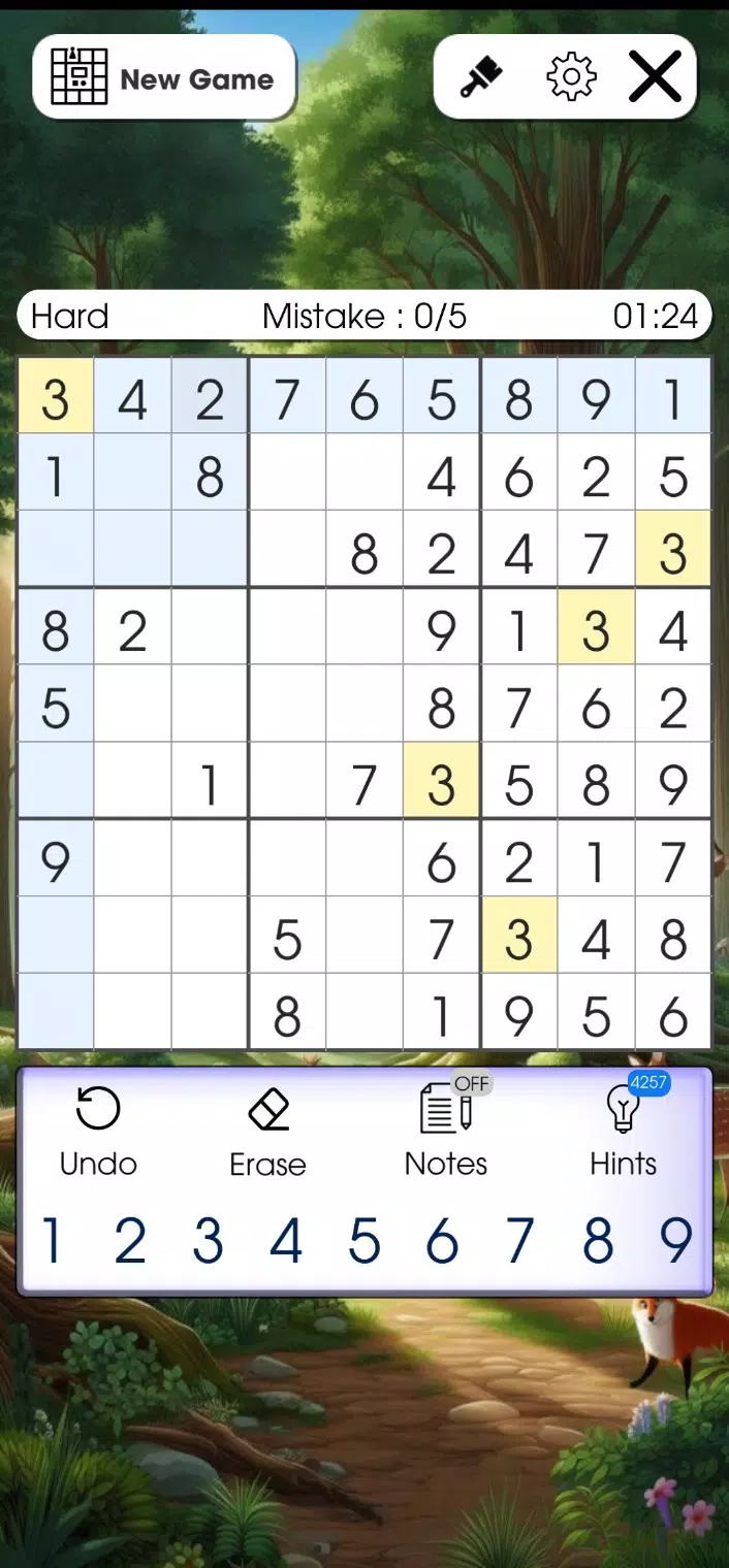 Sudoku Classic Ảnh chụp màn hình 1