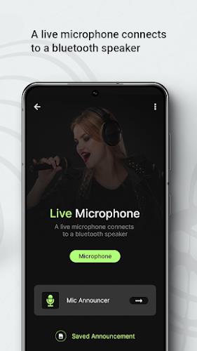 Live Bluetooth Mic to Speaker Schermafbeelding 2