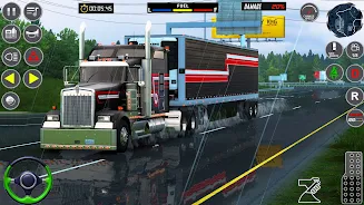 US Cargo Truck Simulator Game 스크린샷 1