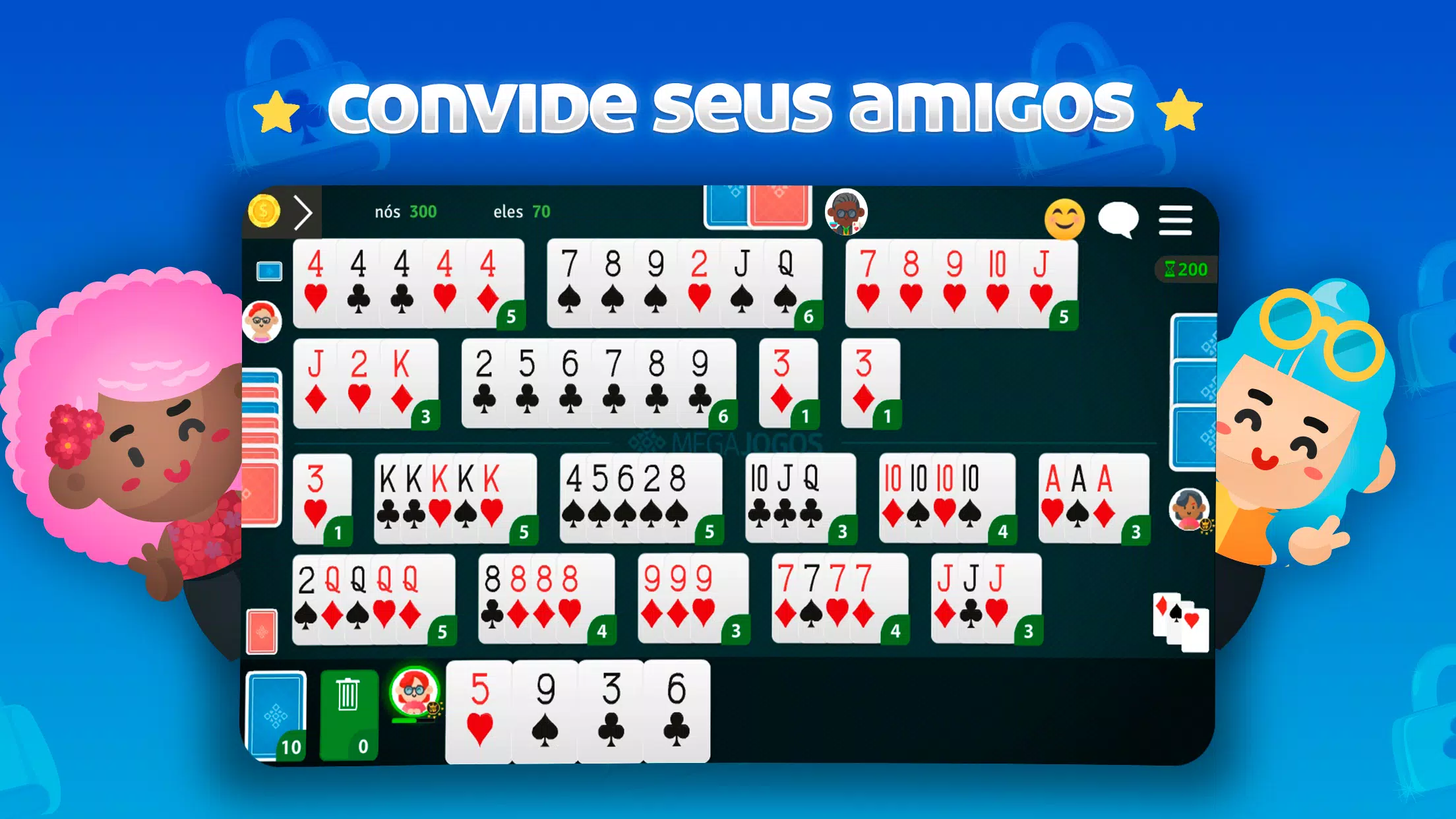 Tranca Online - Jogo de Cartas Screenshot 1