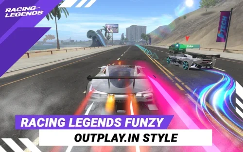 Racing Legends Funzy ဖန်သားပြင်ဓာတ်ပုံ 0