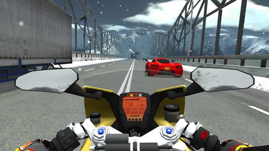 Moto Racing 3D ภาพหน้าจอ 3