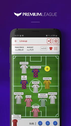 Premium League Fantasy Game Ekran Görüntüsü 3