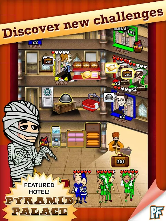 Hotel Dash ภาพหน้าจอ 0