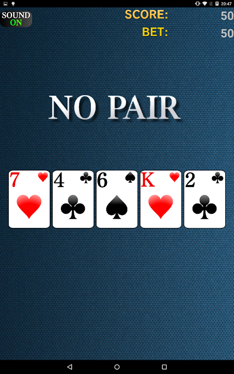 The Best Poker Card Game 스크린샷 1