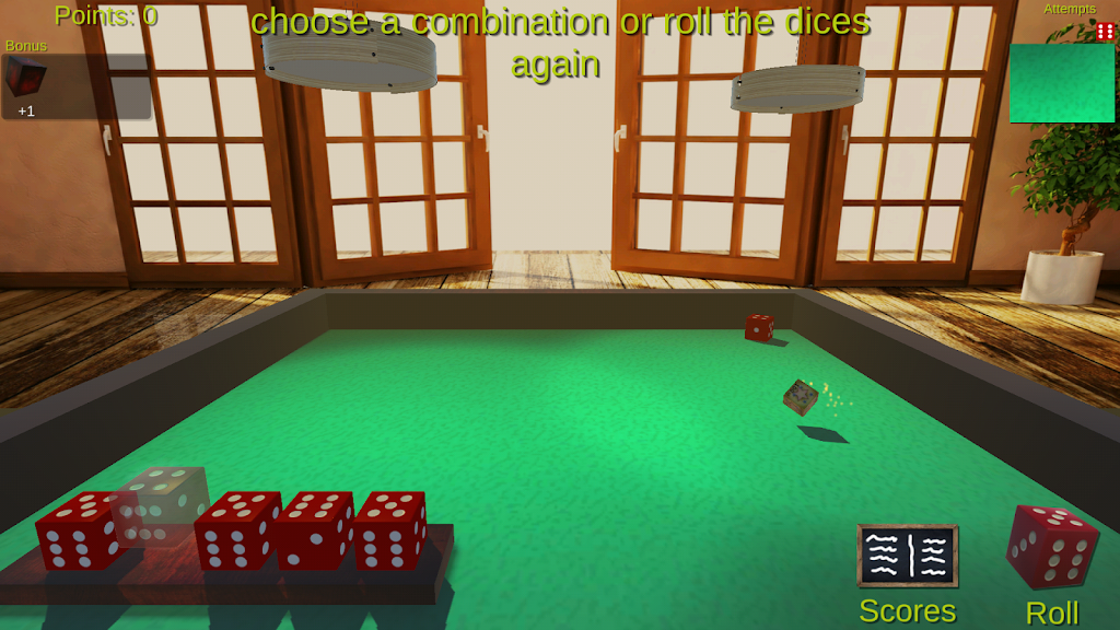 Yatzy 3D Captura de tela 3