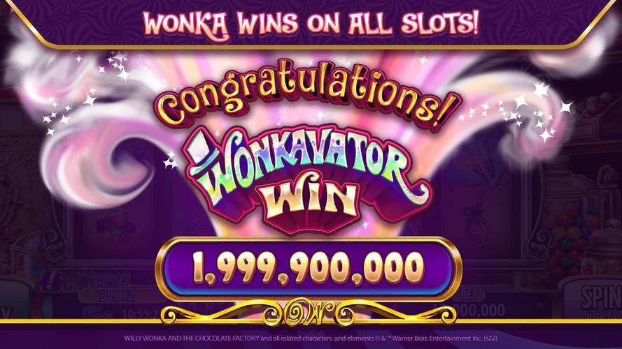 Willy Wonka Vegas Casino Slots Capture d'écran 0