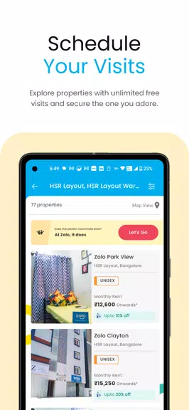 Zolo Coliving - Rent PG Online স্ক্রিনশট 2