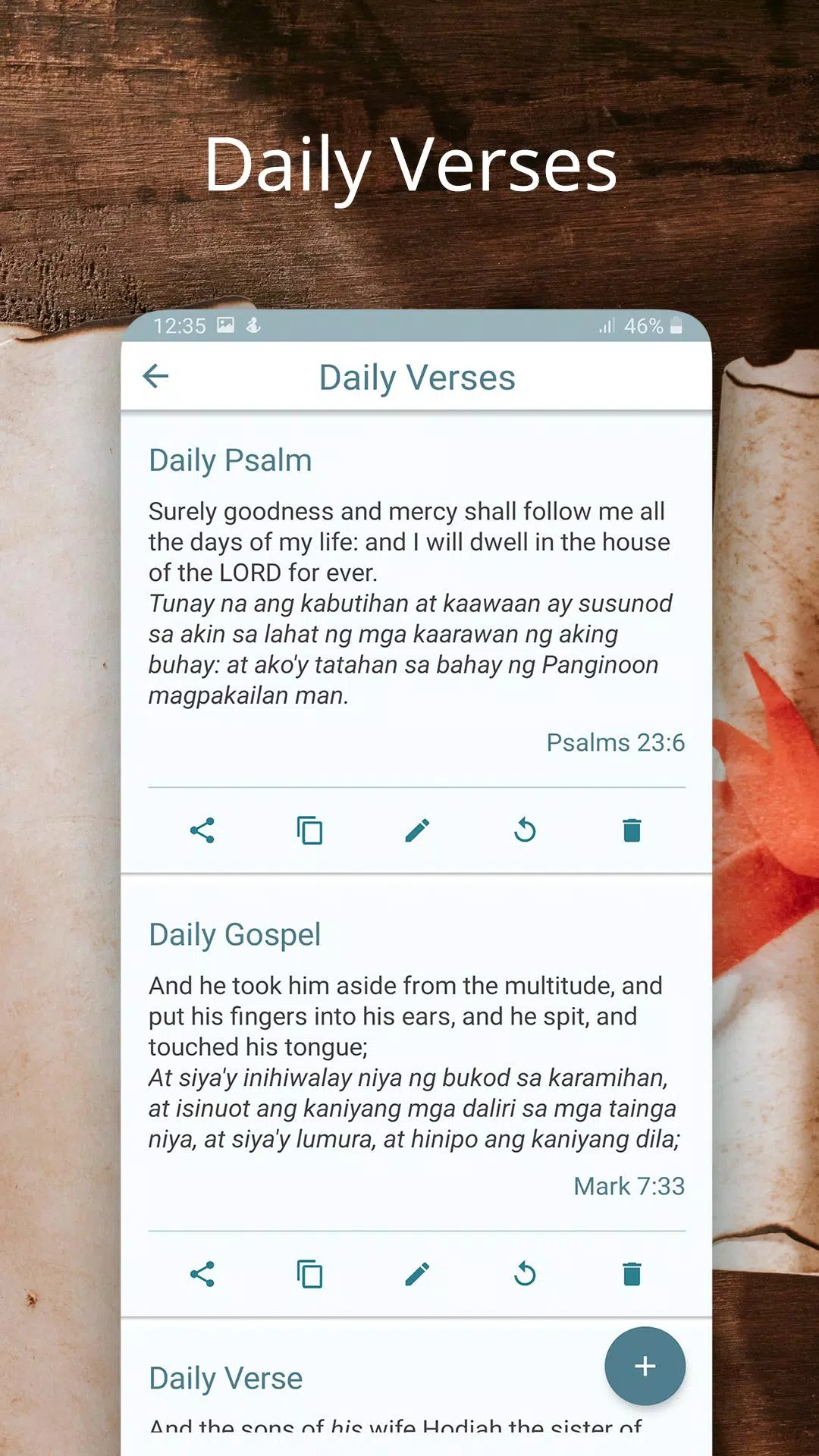 English Tagalog Bible Offline स्क्रीनशॉट 2