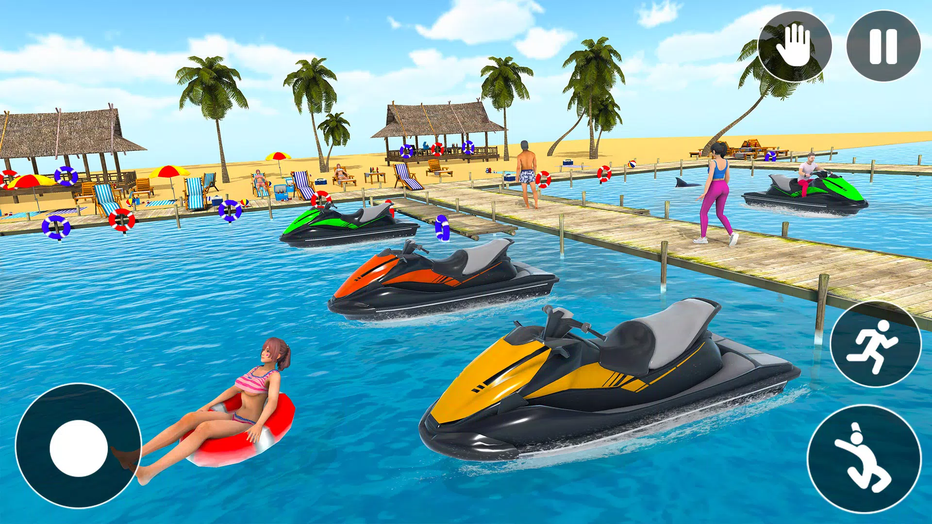 Grand Beach Club Simulator 3D Tangkapan skrin 1