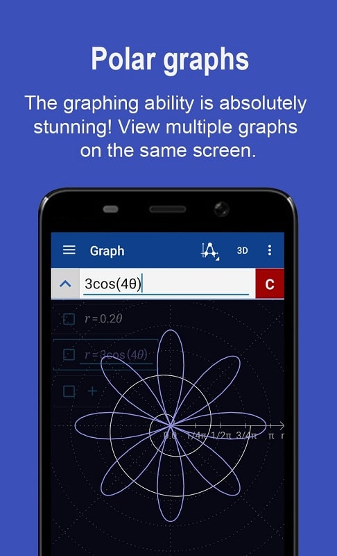 Graphing Calculator + Math PRO Captura de pantalla 1