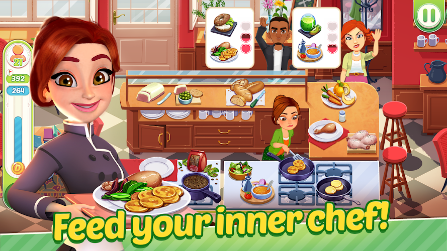 Delicious World - Cooking Game Capture d'écran 1