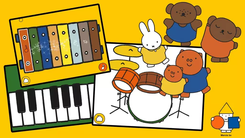 Miffy - Educational kids game Tangkapan skrin 1