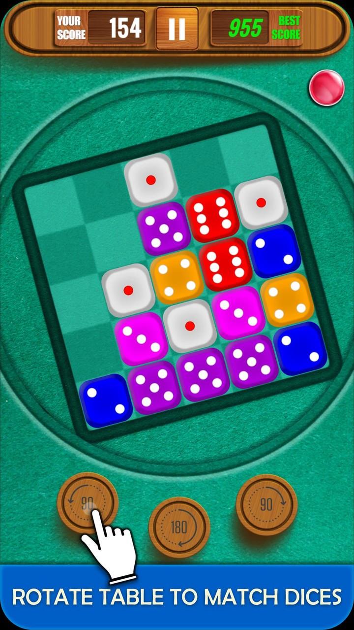 Dice Merge And Blast Puzzle स्क्रीनशॉट 1