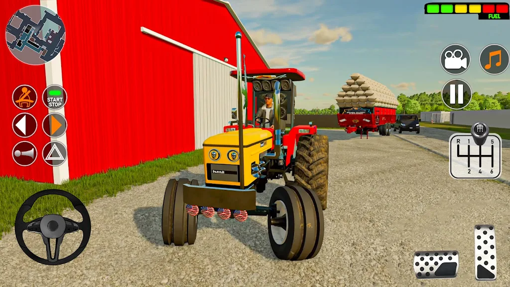 Cargo Tractor Farming Game 3D Screenshot 0