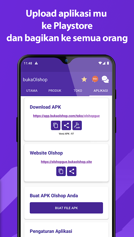 bukaOlshop - Buat App Toko應用截圖第2張