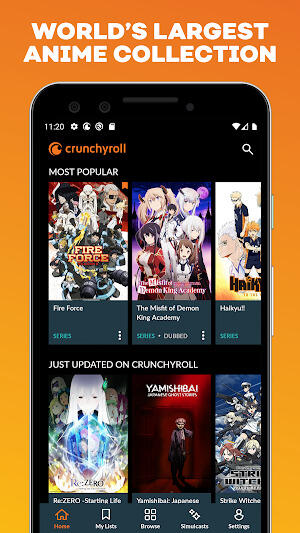 Crunchyroll スクリーンショット 0