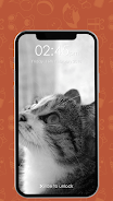 Kitty Cat Pin Lock Screen 스크린샷 3