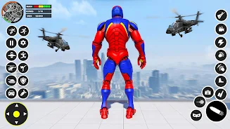 Spider Rescue- Rope Hero games ภาพหน้าจอ 0