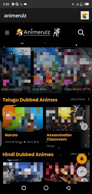 Animerulz apk untuk Android