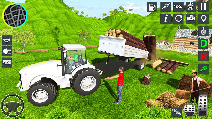 Tractor Driving Tractor Game應用截圖第2張