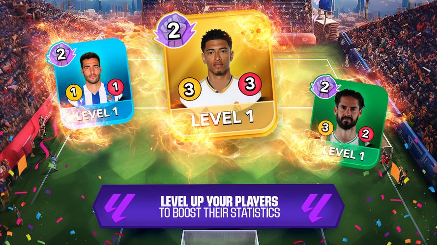 LALIGA CLASH Soccer Battle Скриншот 1