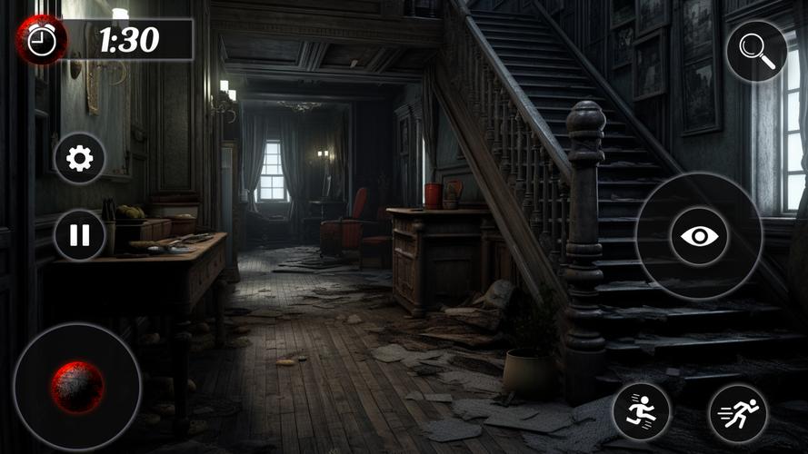 Evil Scary Mansion Games 3D Capture d'écran 1