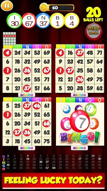 New Bingo Cards Game Free ဖန်သားပြင်ဓာတ်ပုံ 0