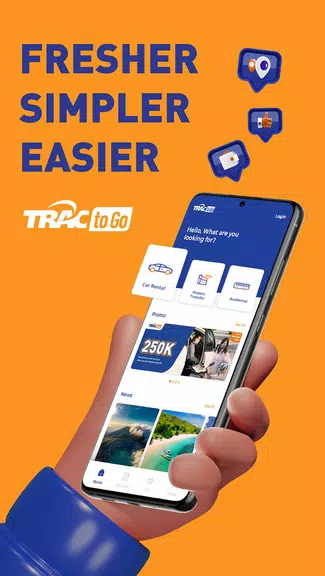 TRACtoGo: Rental Mobil & Bus 스크린샷 0