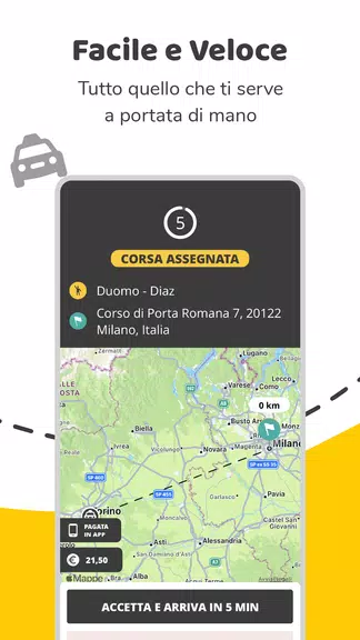 Wetaxi Connect Captura de tela 2