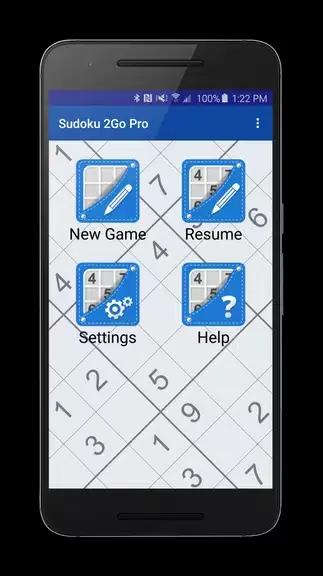 Sudoku 2Go Capture d'écran 0