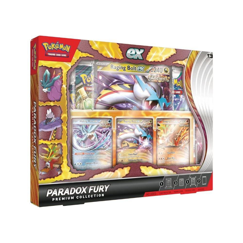 Pokémon TCG: Paradox Fury Premium Collection - 2024 eksklusibong holiday ng Amazon Holiday
