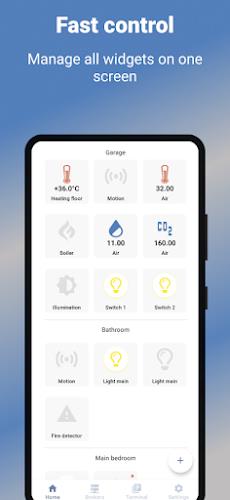 MQTT Dashboard Client ภาพหน้าจอ 0