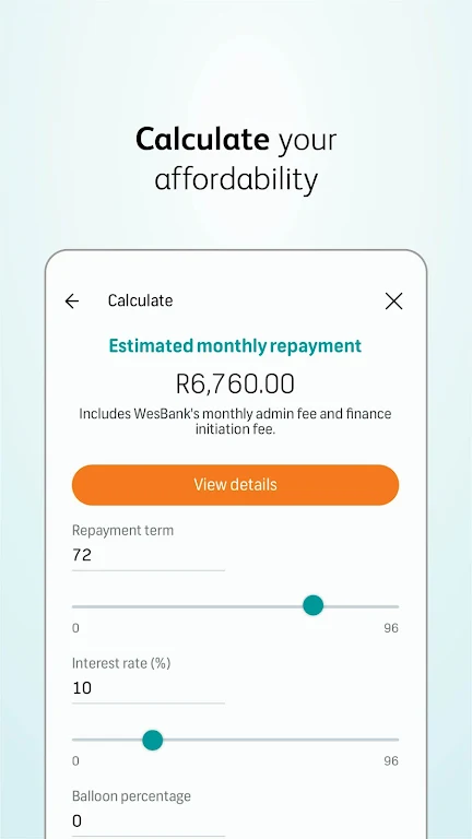 WesBank Screenshot 2