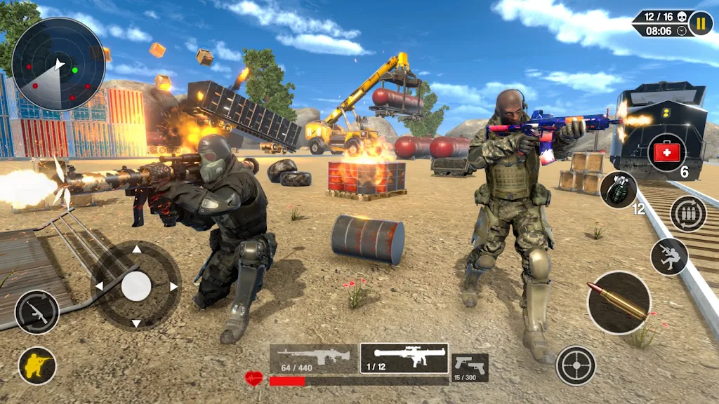 WAR OPS: COOLE OFFLINE-SPIELE Screenshot 2